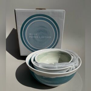 Pepper & Vetter Nesting Bowls Set of 3